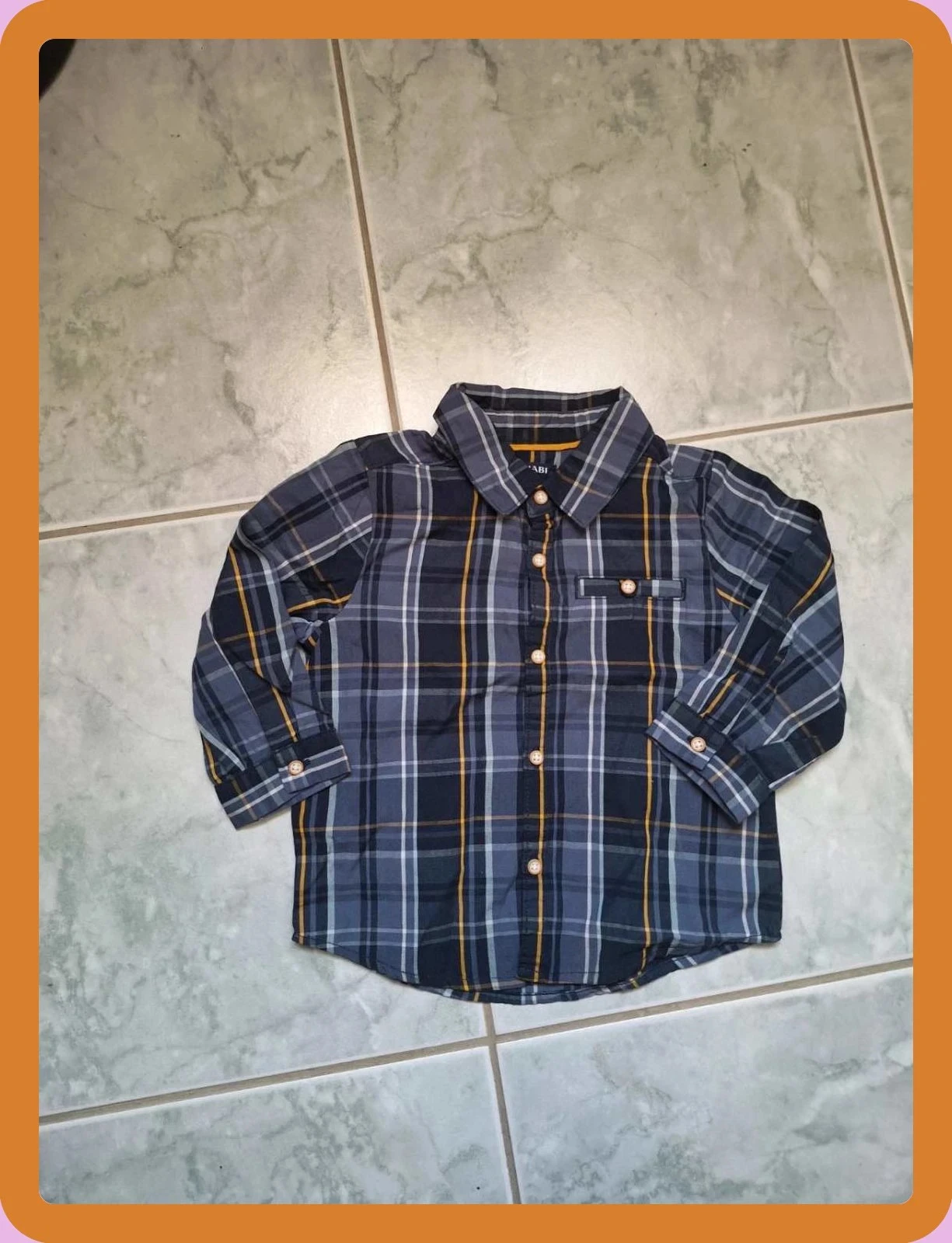 Chemise kiabi 12 mois 73cm
